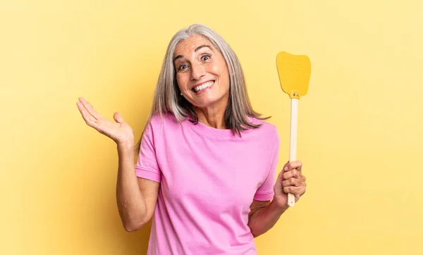 Sentindo Feliz Animado Surpreso Chocado Sorrindo Surpreso Com Algo Inacreditável — Fotografia de Stock