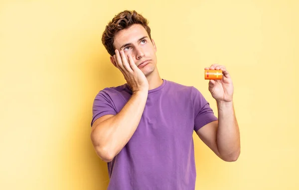 Zich Verveeld Gefrustreerd Slaperig Voelen Een Vermoeiende Saaie Vervelende Taak — Stockfoto