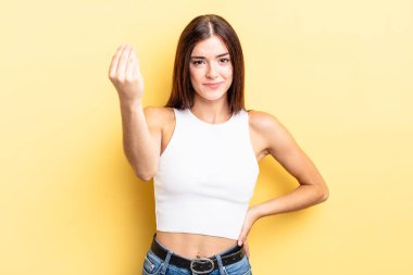 İspanyol güzel kadın kapiş ya da para hareketi yapıyor, sana borçlarını ödemeni söylüyor.!