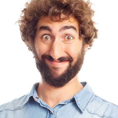 Genç deli adam