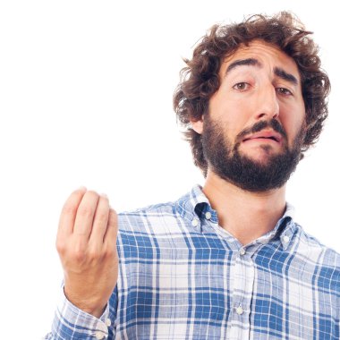 genç adam anlayamama