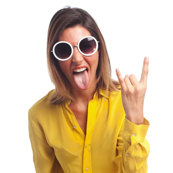 Young cool woman — Stock Photo, Image