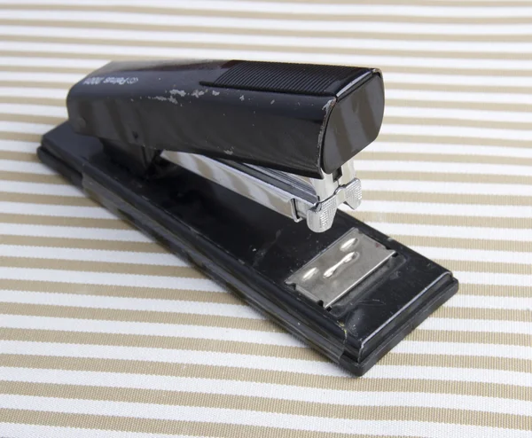 Closeup black stapler — Stock Photo, Image