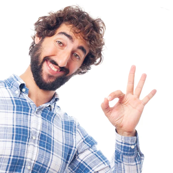 Young bearded man — Stock Photo, Image