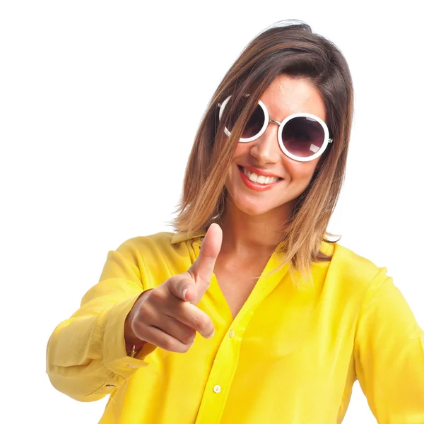 Young cool woman — Stock Photo, Image