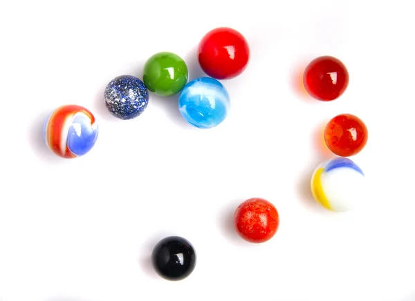 Colorful glass balls — Stock Photo, Image