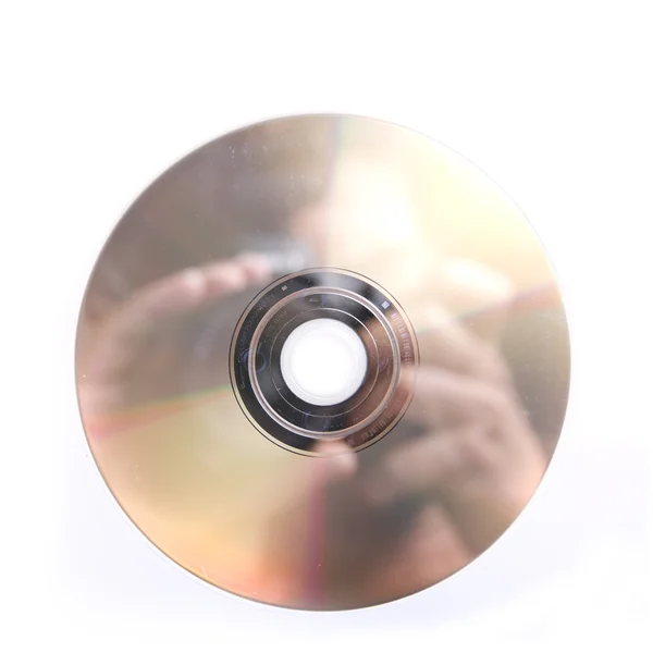 Cd 또는 dvd 닫기 — 스톡 사진