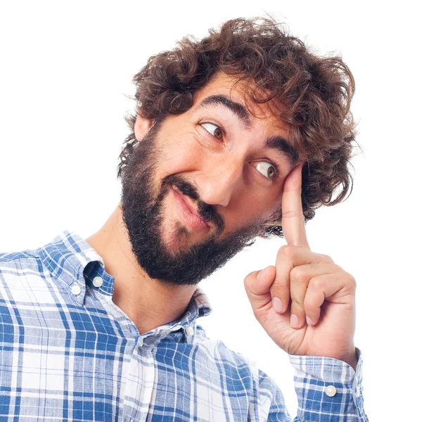 Young bearded man — Stock Photo, Image