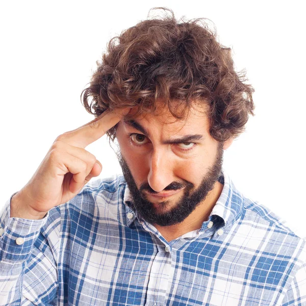 Young bearded man — Stock Photo, Image