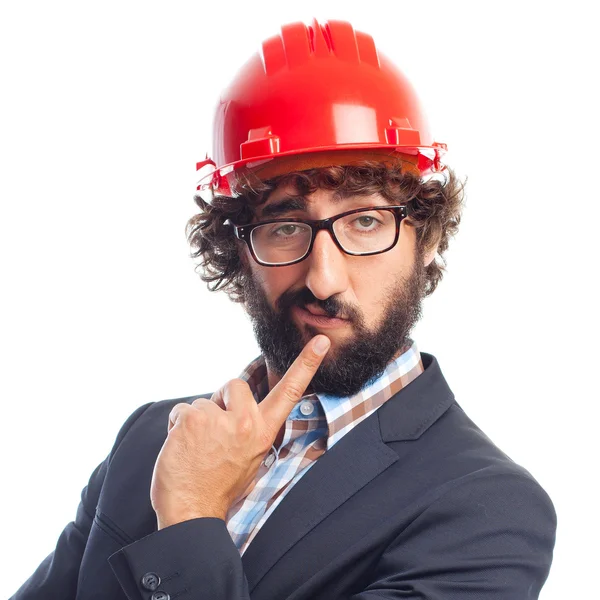 Young crazy man — Stock Photo, Image