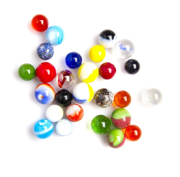 Bolas de vidrio de colores — Foto de Stock