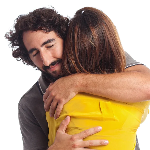 Joven fresco pareja — Foto de Stock