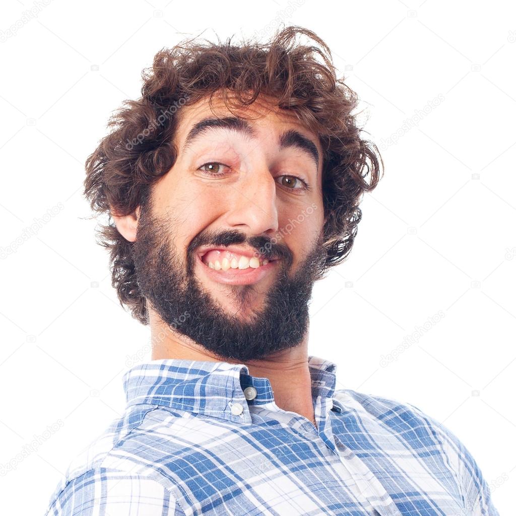 young bearded man