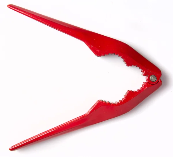 Closeup red nutcracker — Stock Photo, Image