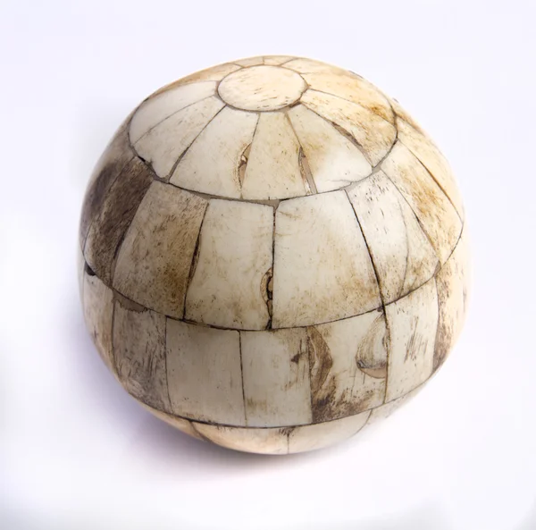 Close up palla di marmo — Foto Stock