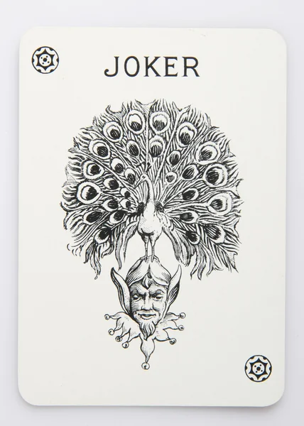 Carte joker gros plan — Photo