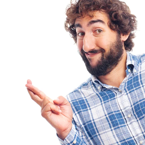 Young bearded man — Stock Photo, Image