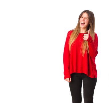 genç güzel kız iyi misin jest