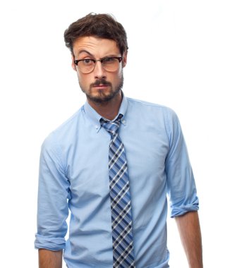 Genç çılgın işadamı şüphe