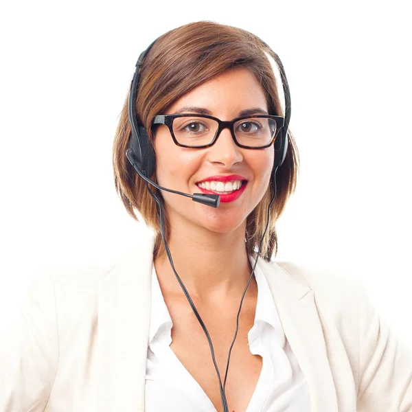 Young cool woman manager — Stock Photo, Image