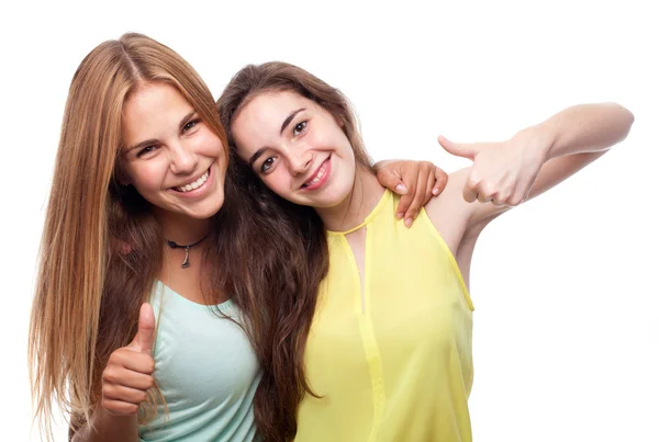 Young cool women friends — Stock Photo, Image