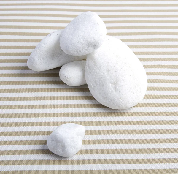 Sea White stones — Stock Photo, Image