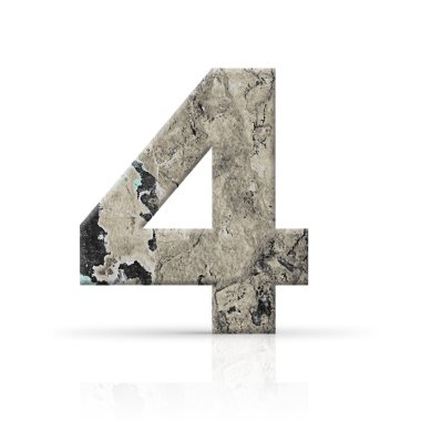 Dört numara doku duvar