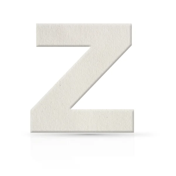 Z watercolor paper texture — Stock Photo, Image