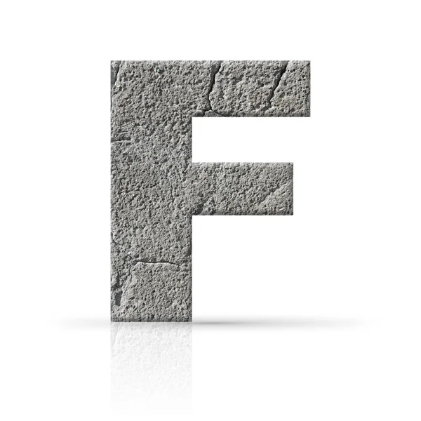 F-letter repedt cement textúra — Stock Fotó