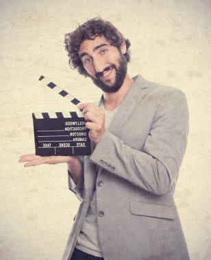 Genç deli birdenbire bir Klaket