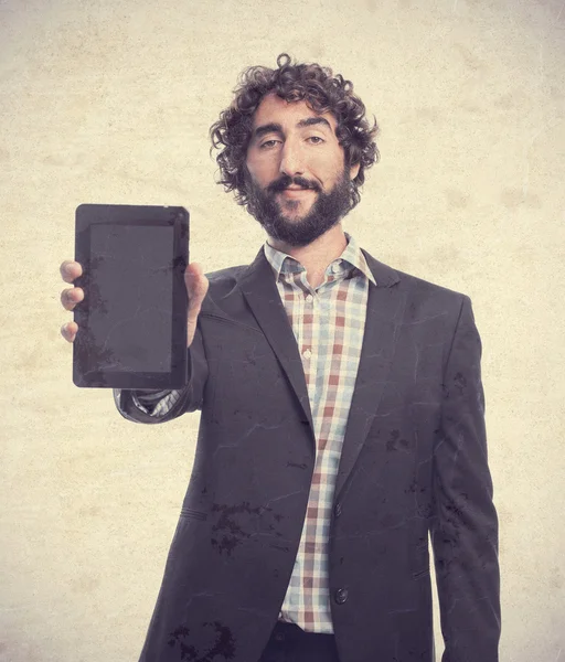 Young crazy man — Stock Photo, Image