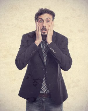 yüze genç deli işadamı şaşırttı