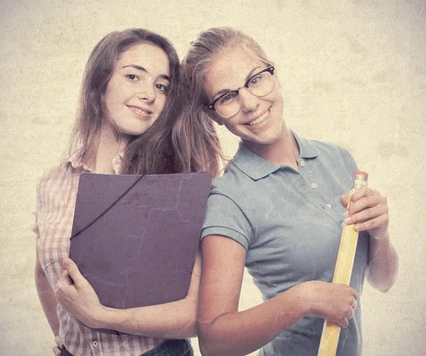 Jonge cool vrouwen student — Stockfoto