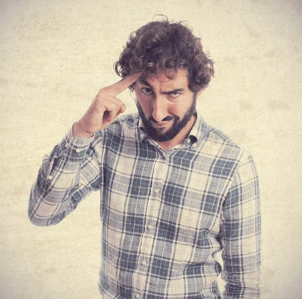 Young bearded man — Stock Photo, Image