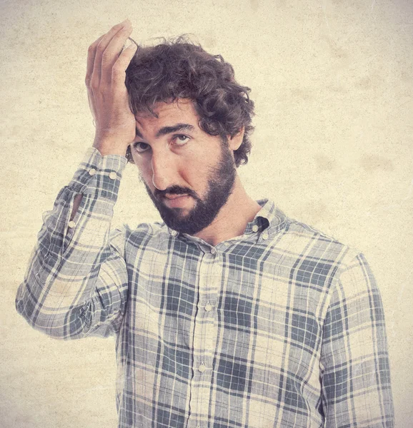 Young bearded man — Stock Photo, Image