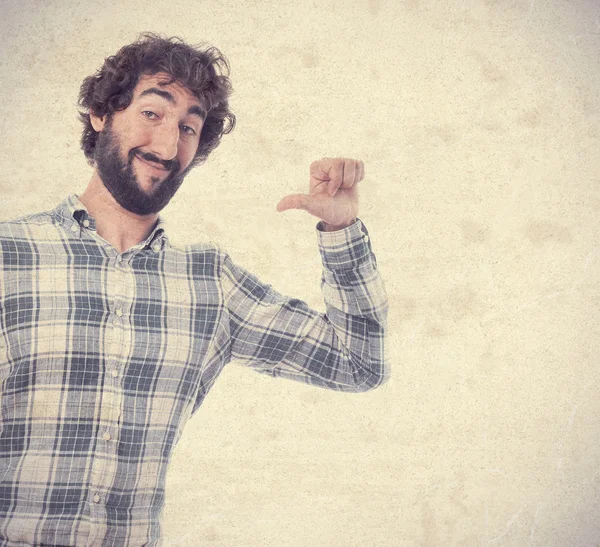 Young proud man — Stock Photo, Image