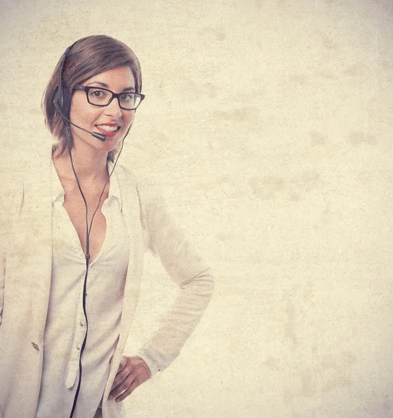 Young cool woman manager — Stock Photo, Image