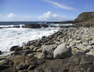 rocks beach clipart