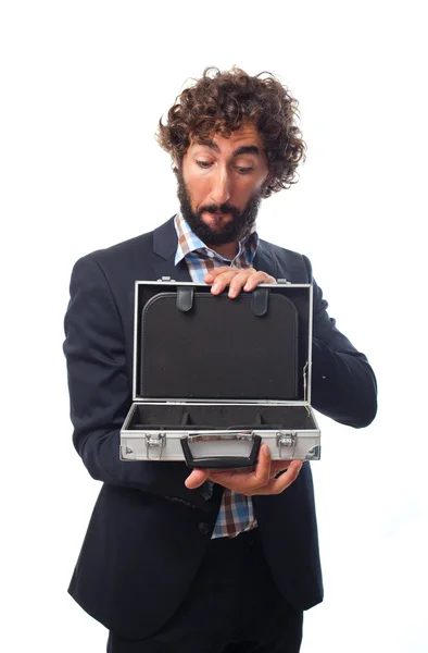 Young crazy man — Stock Photo, Image