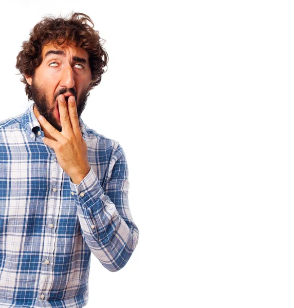 Young bearded man — Stock Photo, Image