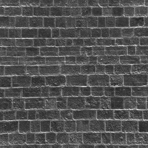 Black brick wall — Stock Photo, Image