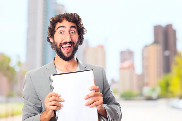 Young crazy man — Stock Photo, Image