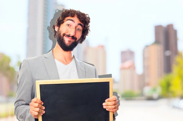 Young crazy man — Stock Photo, Image