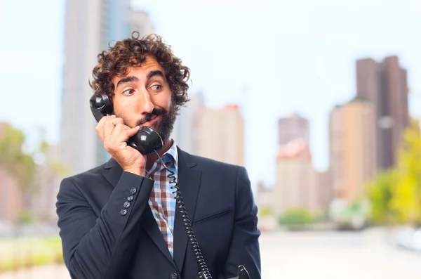 Young crazy man — Stock Photo, Image