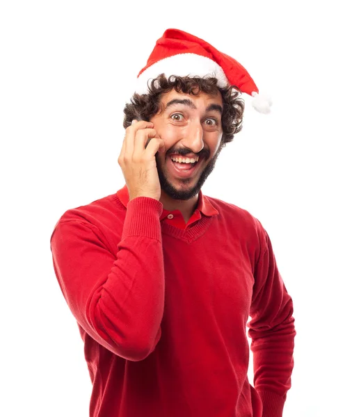 Man on phone — Stock Photo, Image