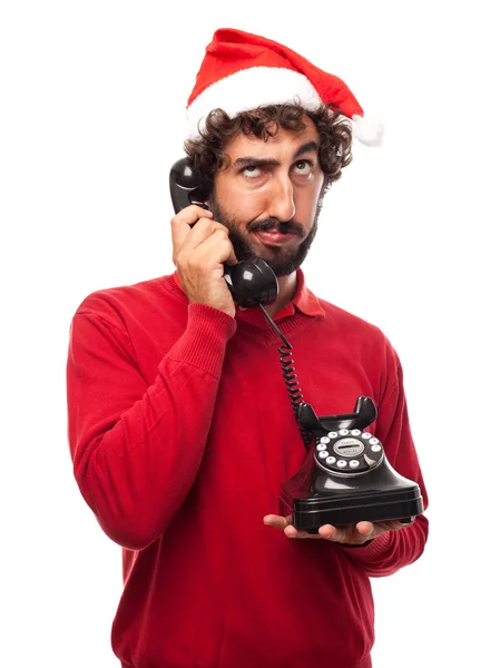 Man with a phone — Stock Photo, Image