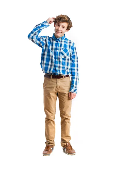 Young clever boy — Stock Photo, Image