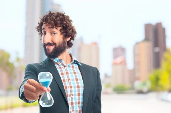 Young crazy man — Stock Photo, Image