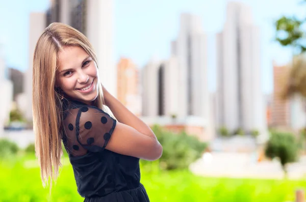 Young cool woman — Stock Photo, Image