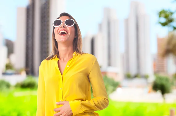 Joven cool mujer —  Fotos de Stock